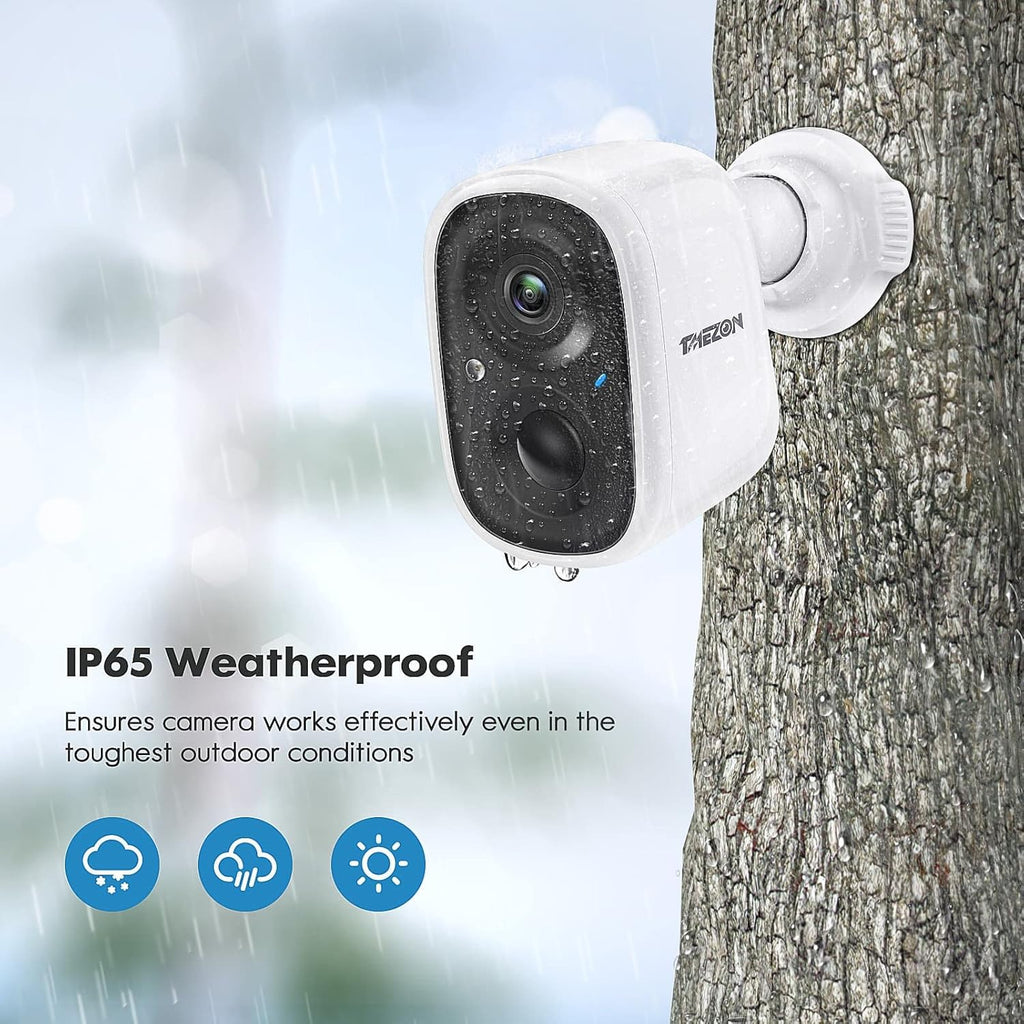 Wireless Battery Powered 1080p Security Camera with Night Vision L26611
