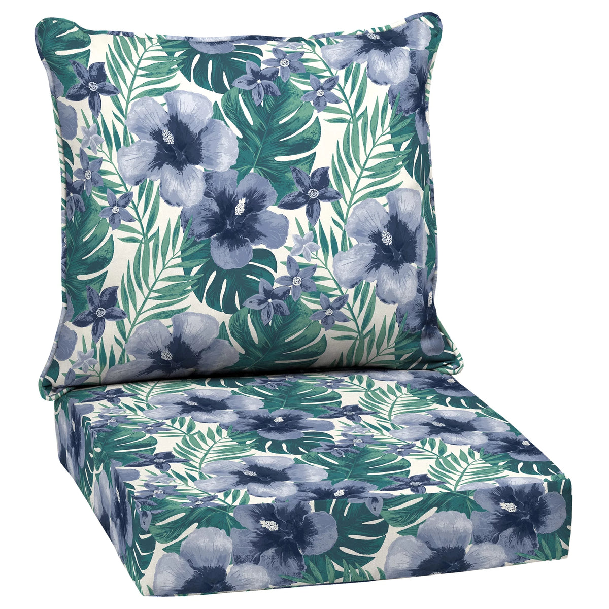 Rain-Proof Fade Resistant Outdoor Deep Seat Cushion Set H1613