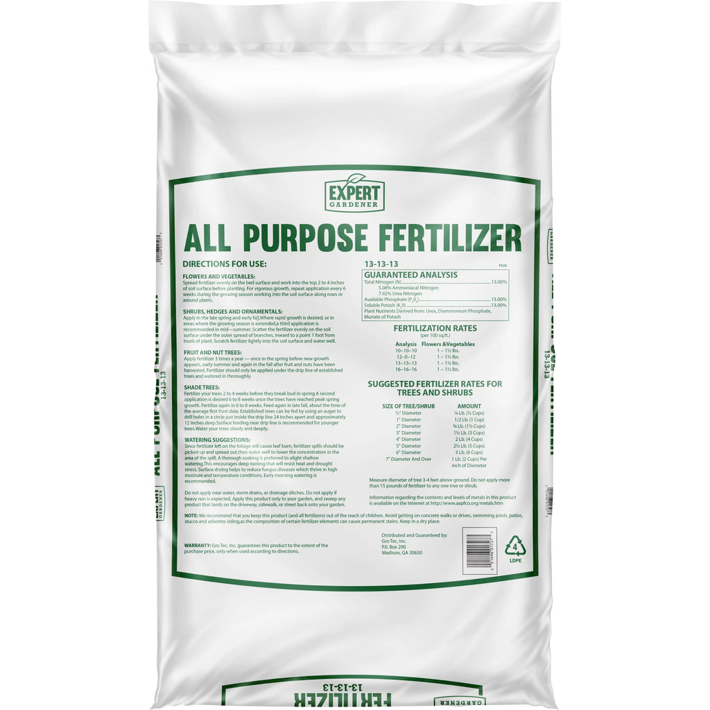 All Purpose Plant Food Fertilizer 13-13-13 Formula 40 lb H2808