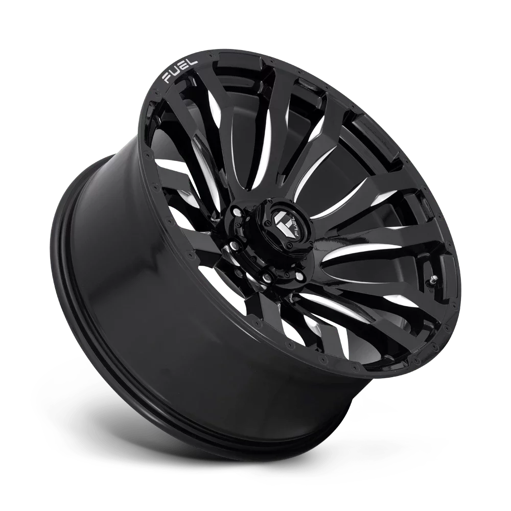 Gloss Black Milled Wheel V635