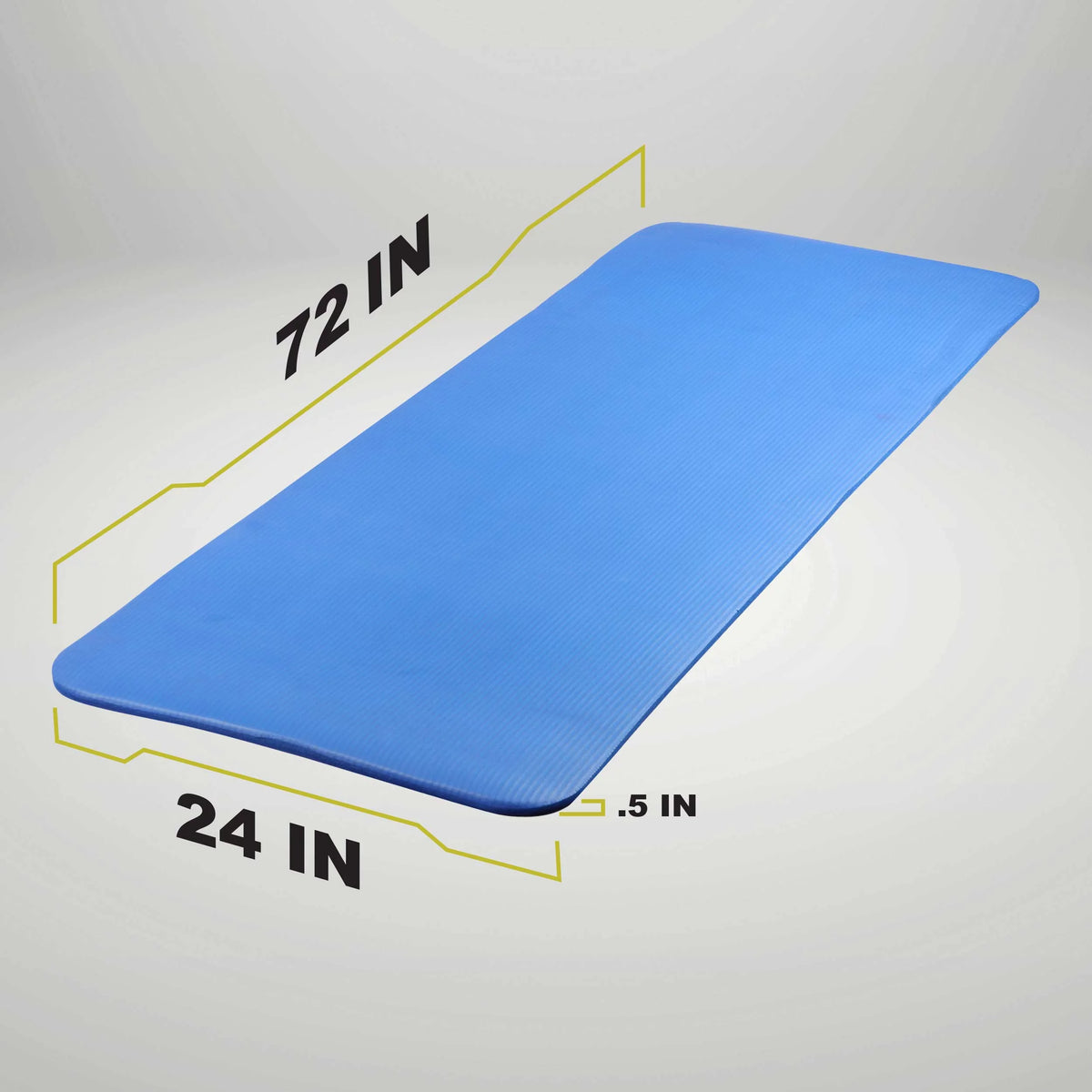 12mm NBR Foam Non-Slip Exercise Fitness Mat V37340