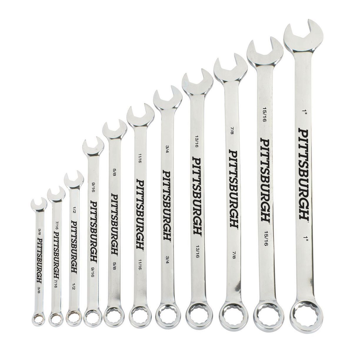 11 Piece SAE Combination Wrench Set L7349