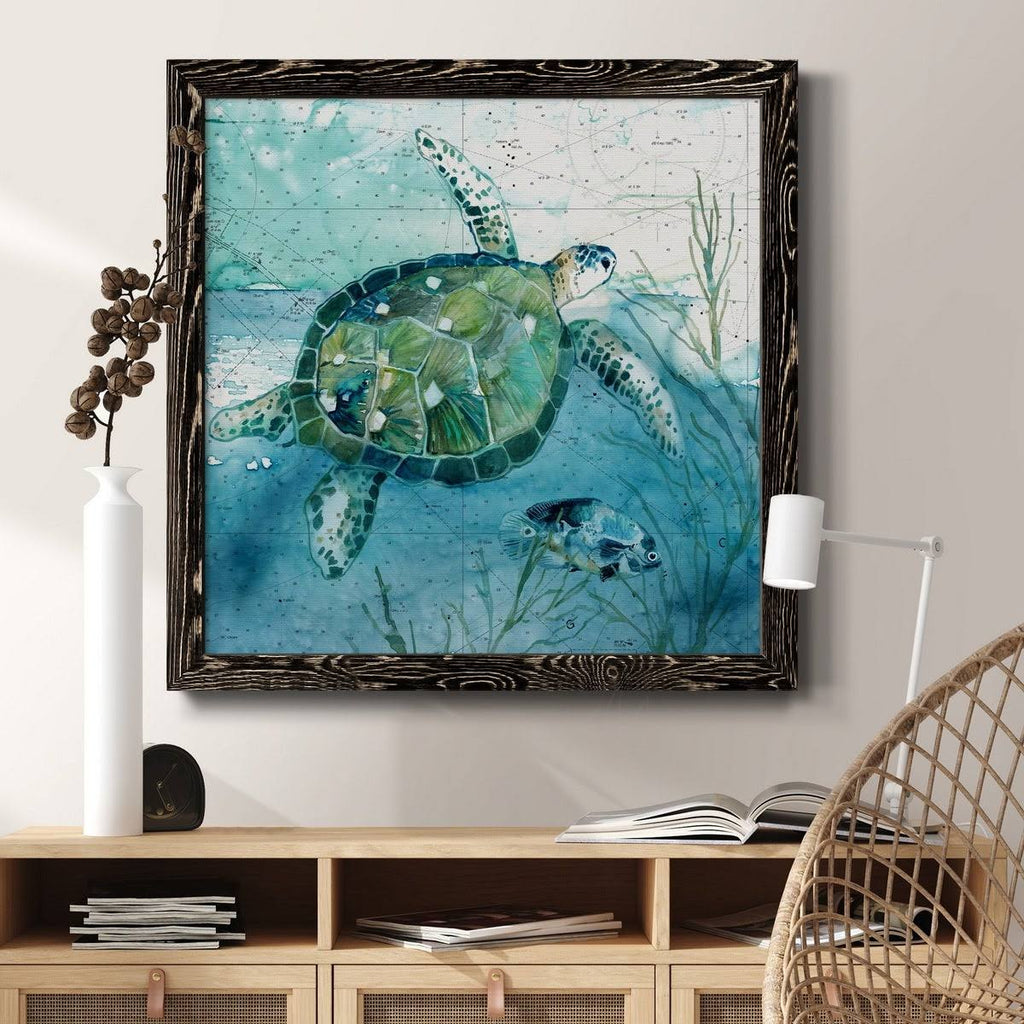 Framed Canvas M2543