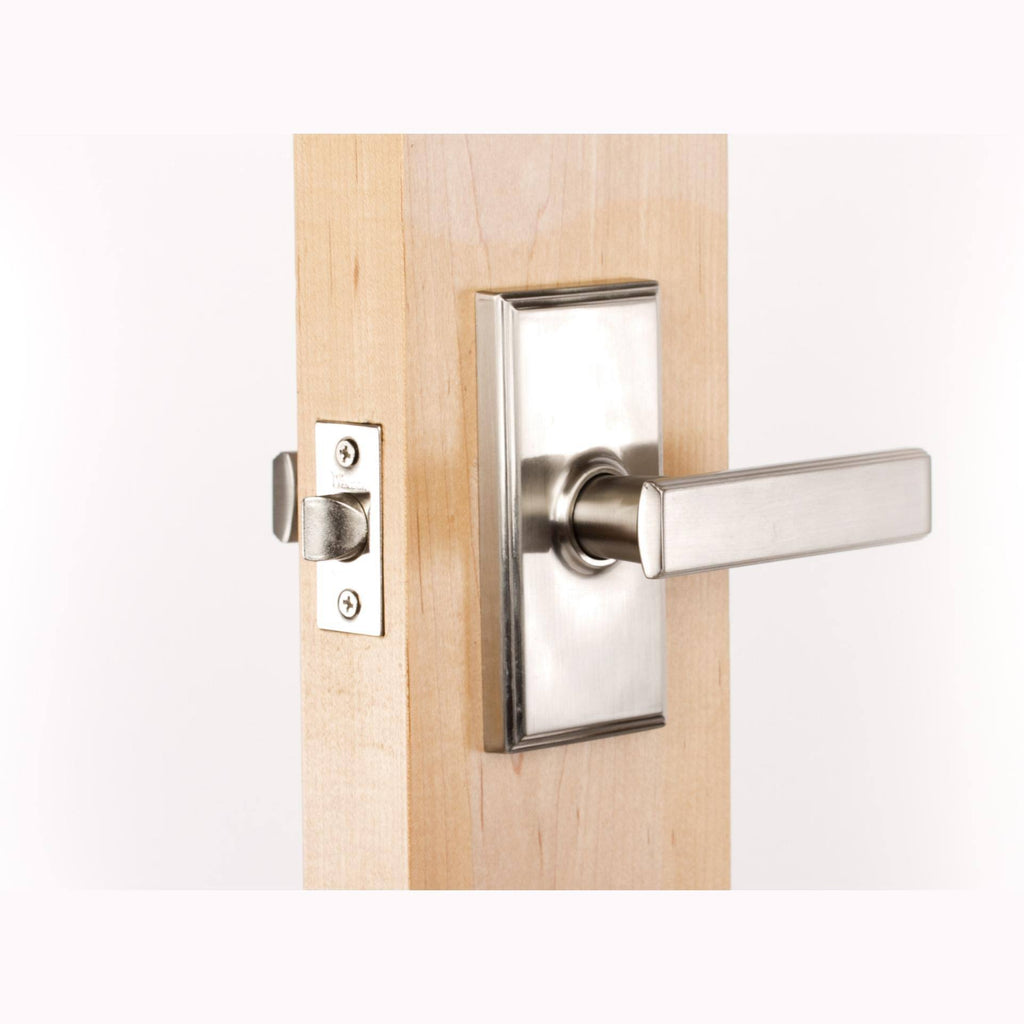 Satin Nickel Passage Door Lever Z921571