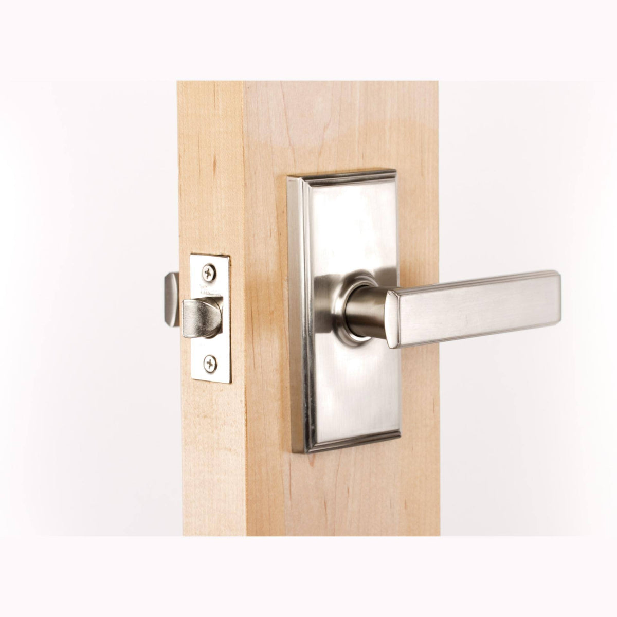 Satin Nickel Passage Door Lever Z921571