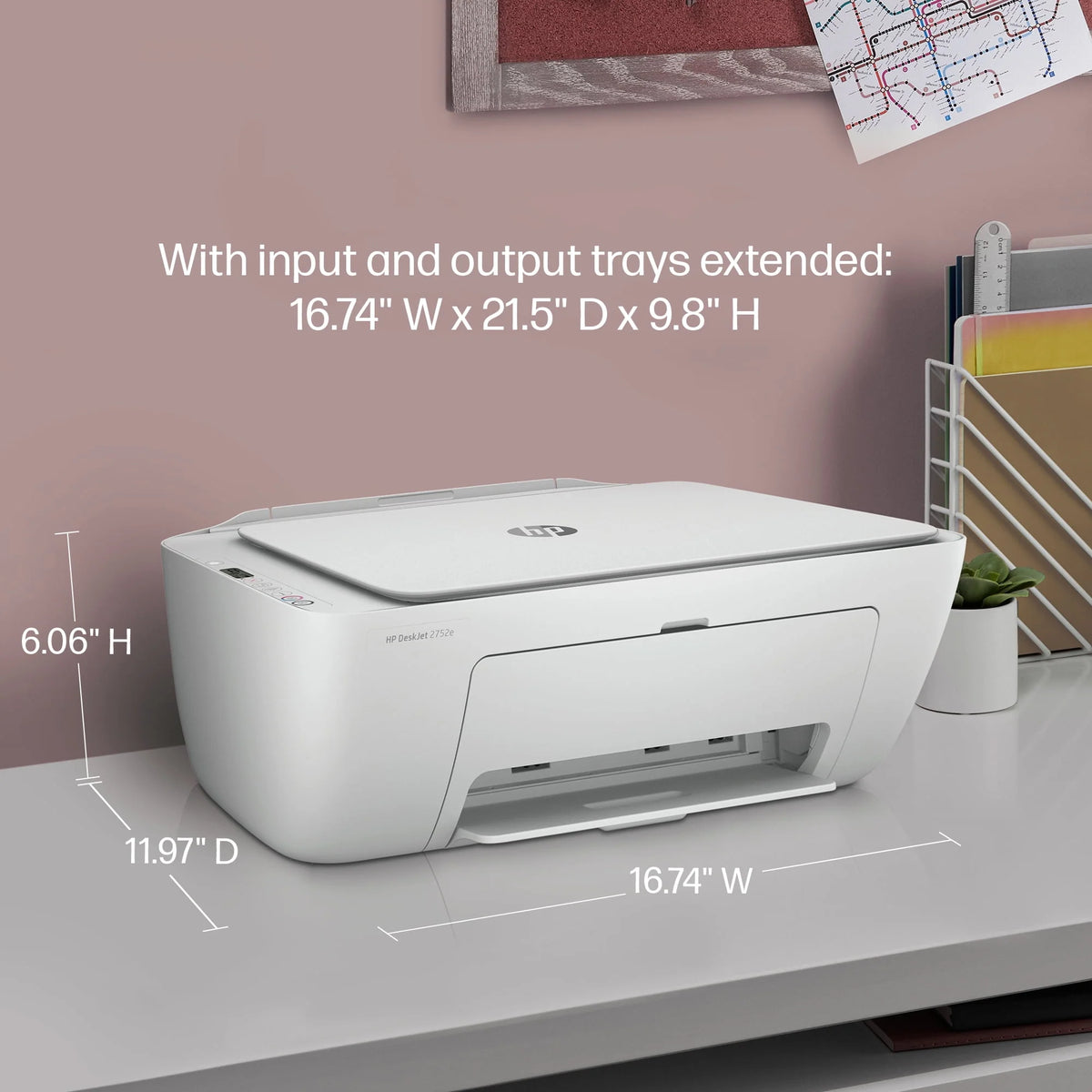 Wireless Color Inkjet All-in-One Printer X746771