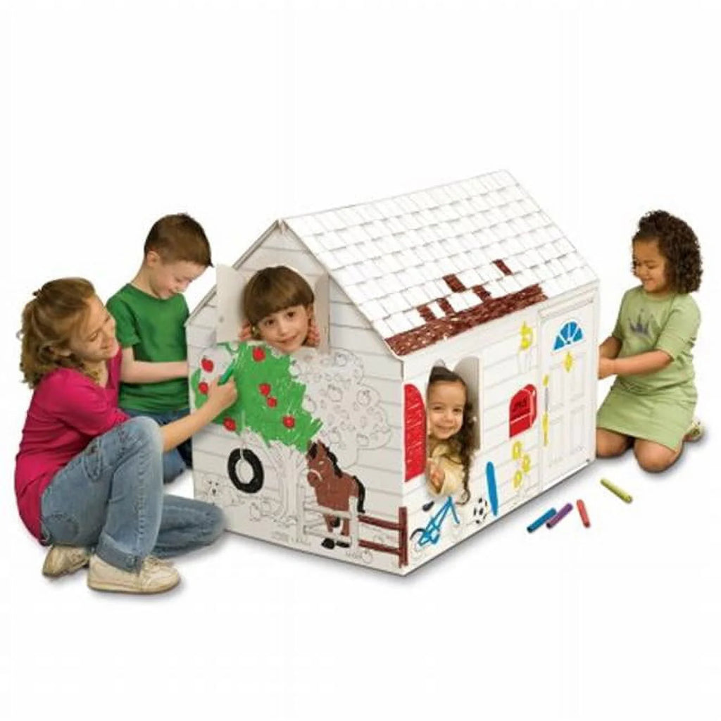 Hide and Seek Playhouse with Washable Markers L91876