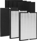 Filter Set, Compatible with Air220, Air320, 2609A, 2768A Air Purifier, 2 HEPA Filters, 1 Carbon Filter, 4 Prefilter P172