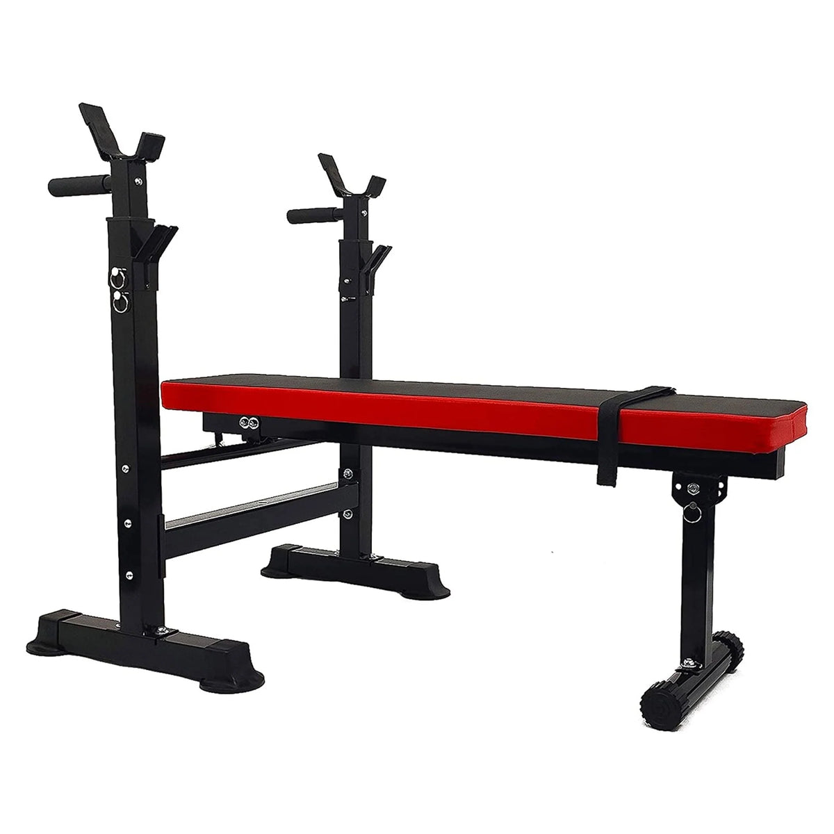 Adjustable Olympic Workout Bench with Squat Rack U6641