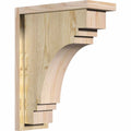 Rough Sawn Douglas Fir Corbel with Backplate C305