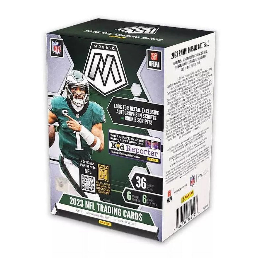 Football Trading Card Blaster Box B100