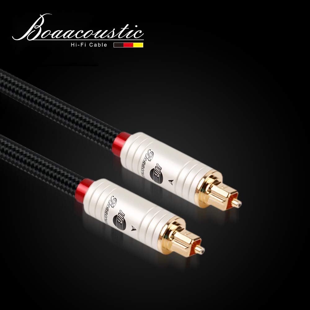 Fiber Optical Audio Cable Toslink Male to Male 6ft G558649