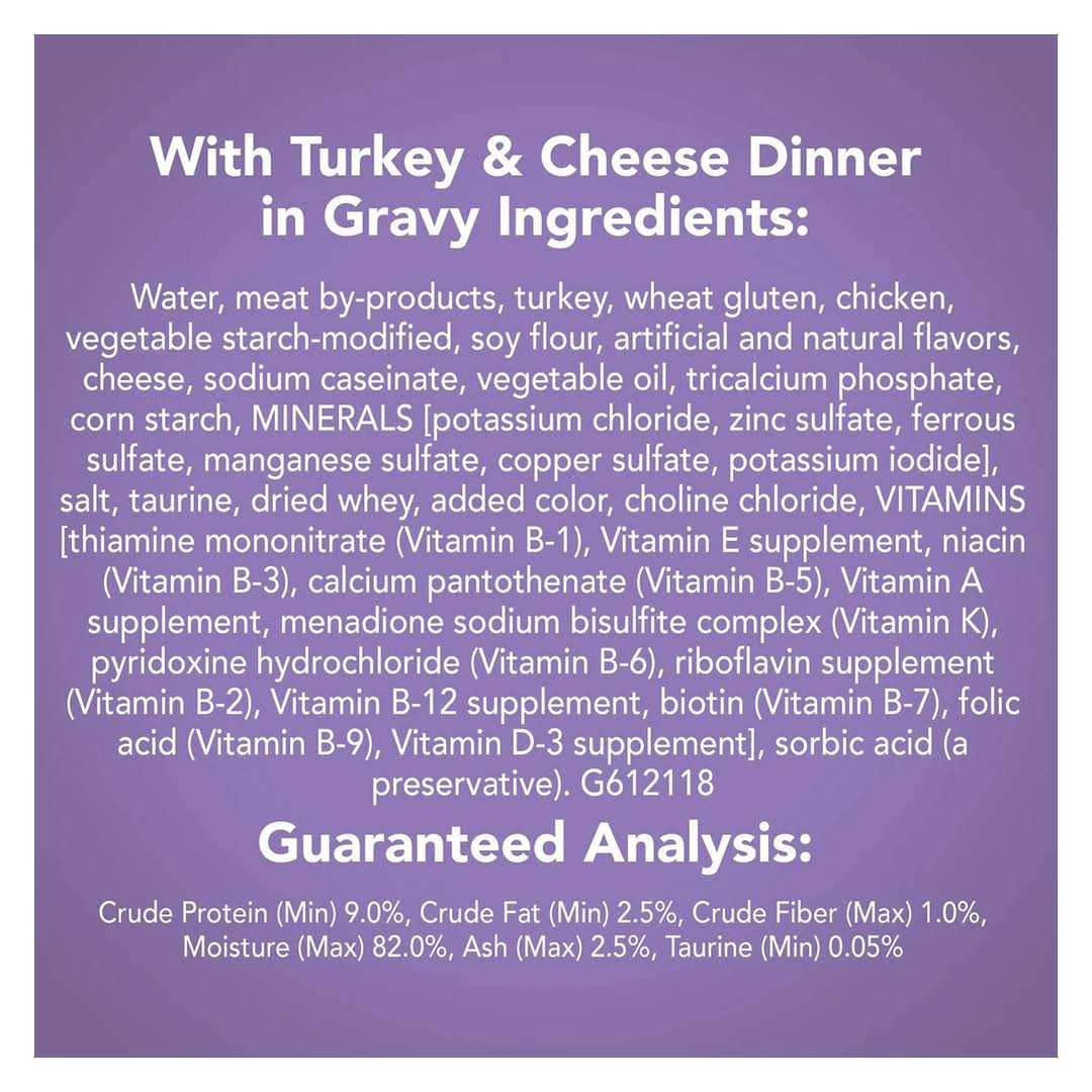 Turkey & Cheese Wet Cat Food P5253