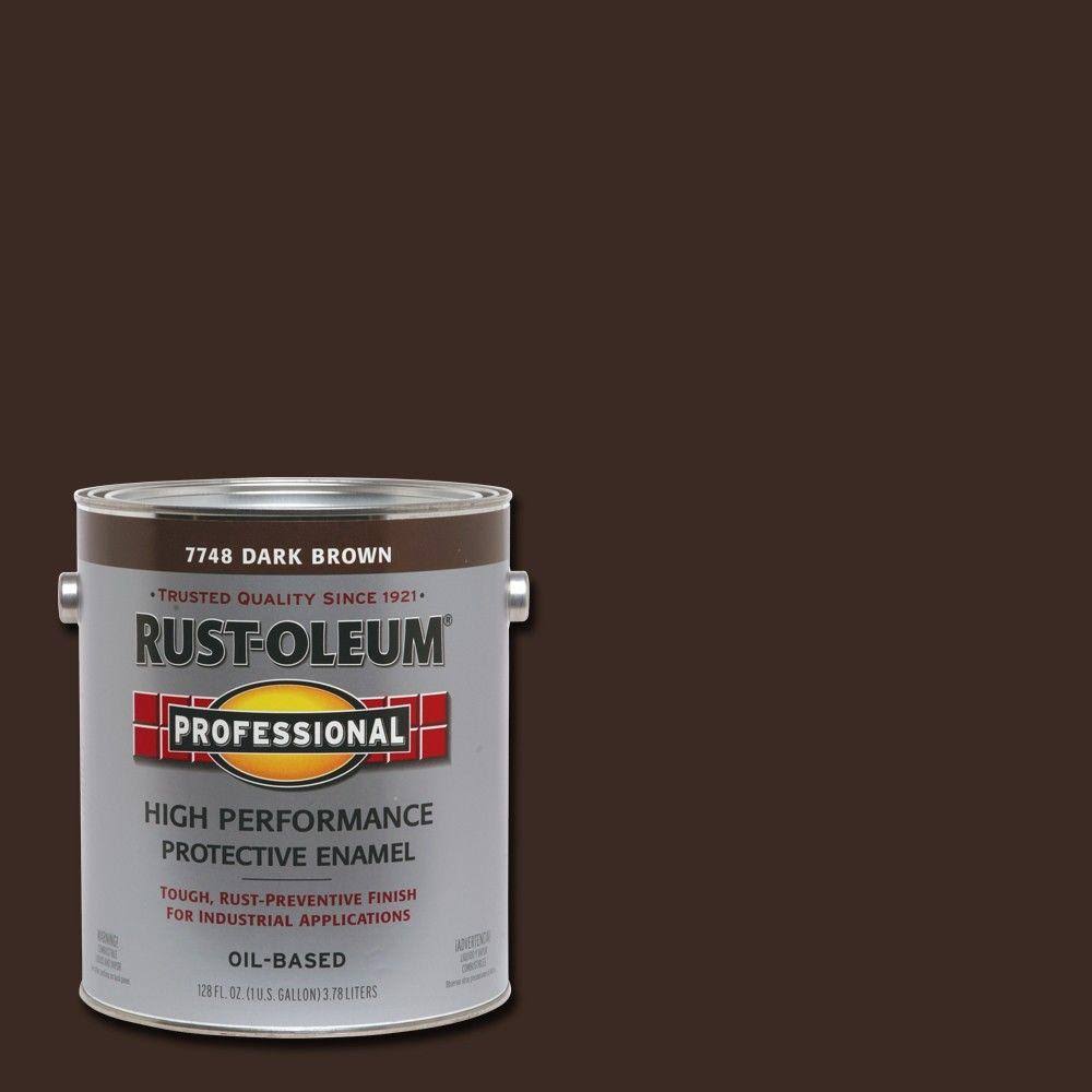 Gloss Dark Brown Oil-Based Interior/Exterior Paint C223740