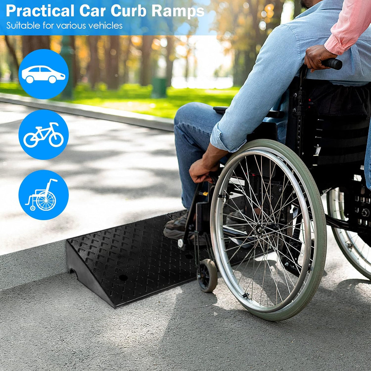Rubber Curb Ramps Pack of 2 G897088