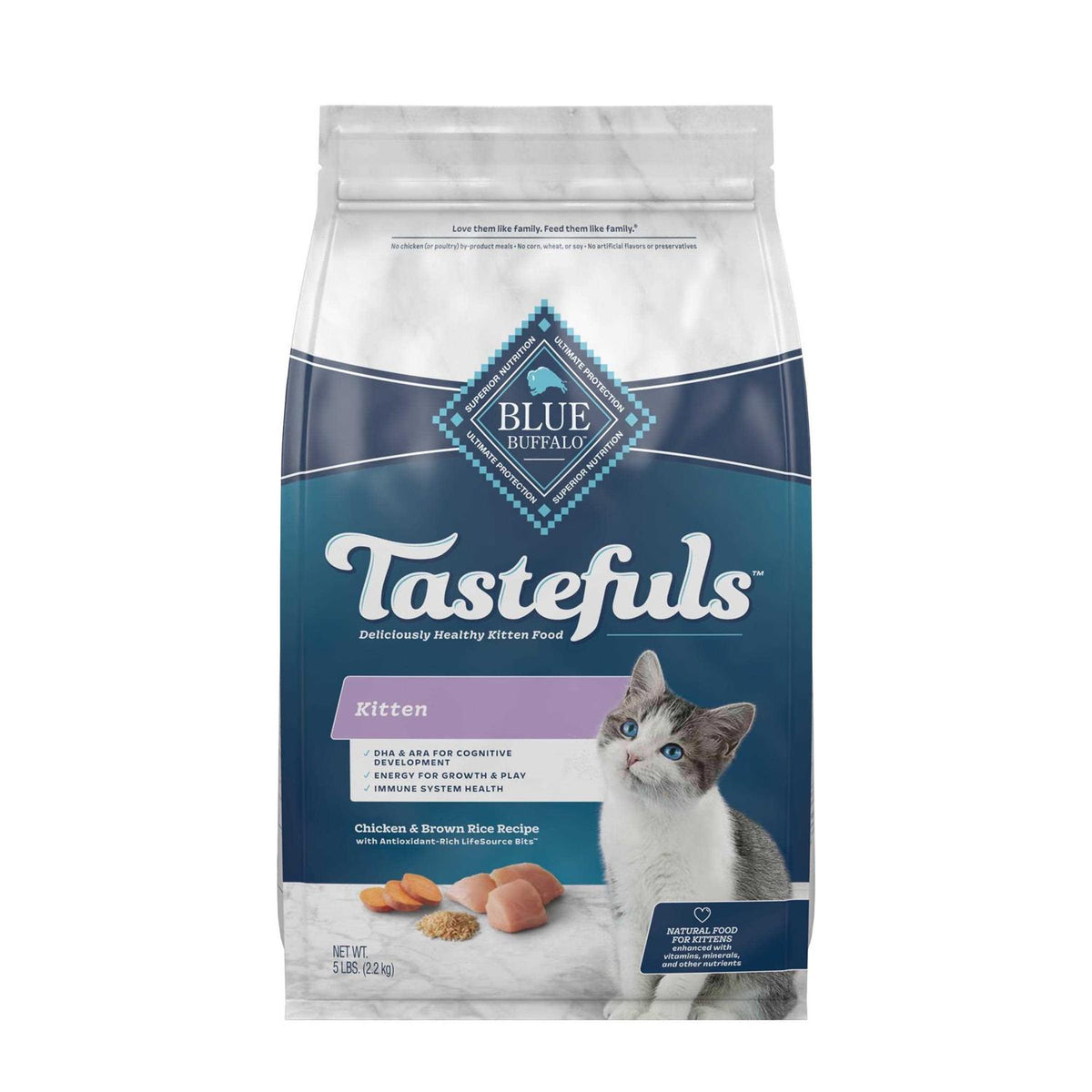 Natural Chicken Dry Kitten Food N4054