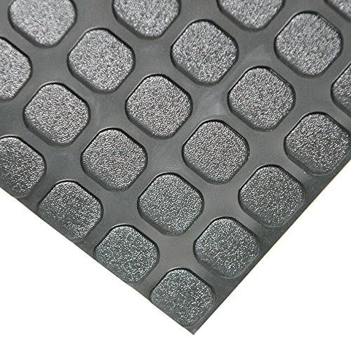 Black 2mm Rubber Flooring Rolls O2001