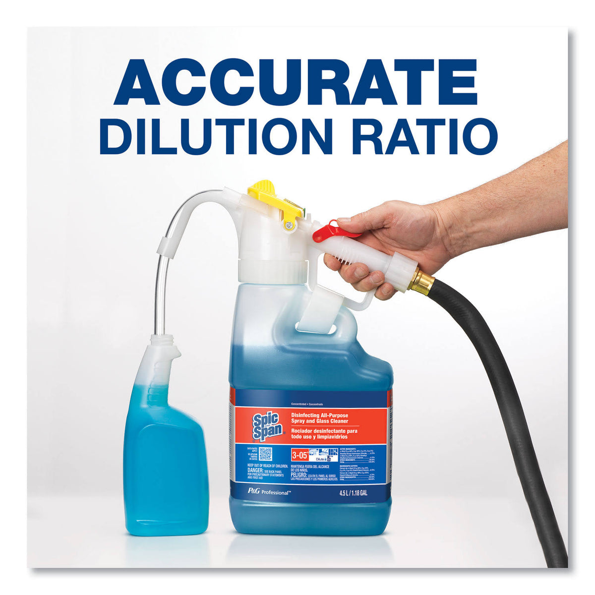 All-Purpose Spray and Glass Cleaner, Fresh Scent, 4.5 L Jug K785