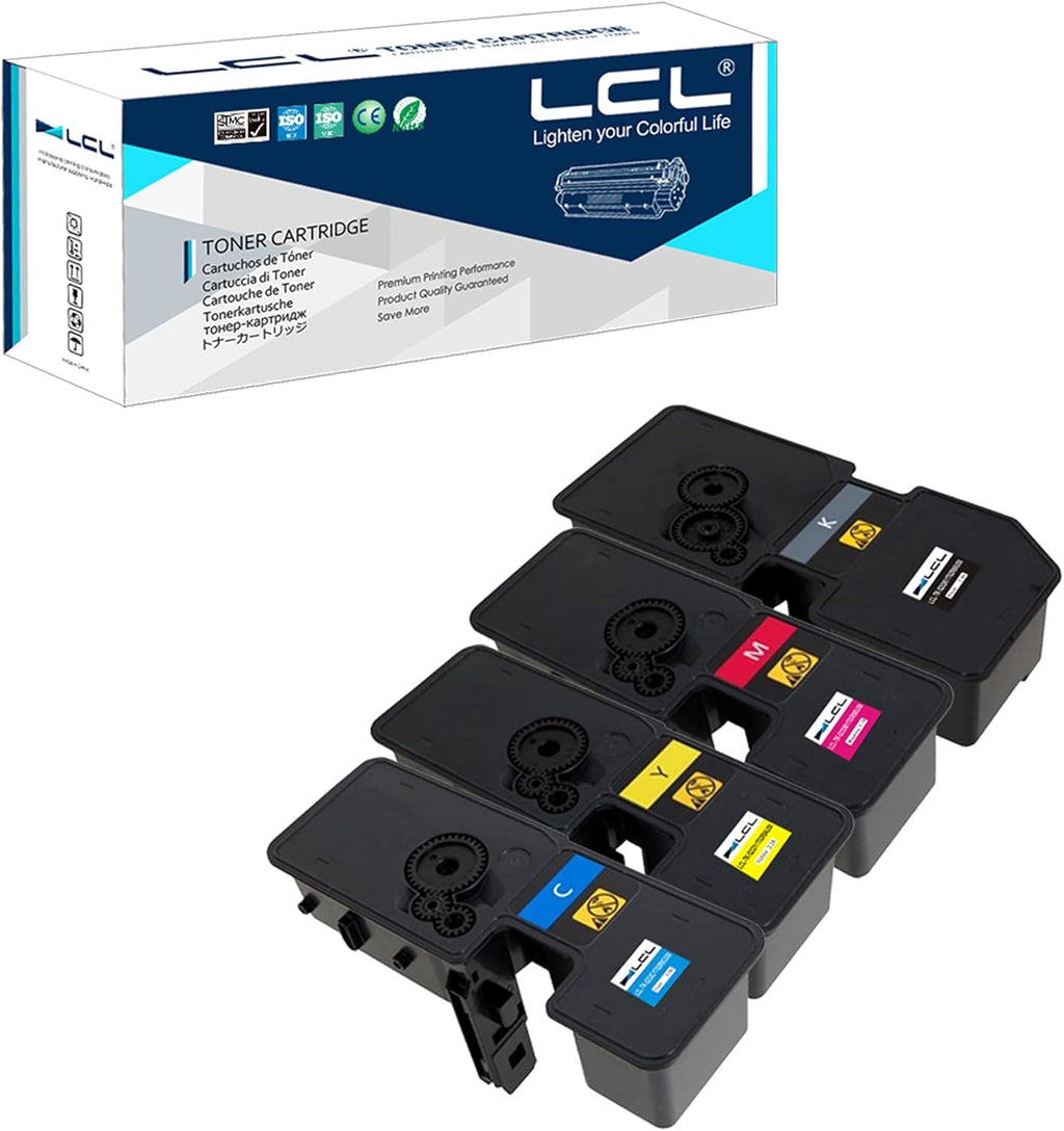 Compatible Toner Cartridge 4-Pack Black Cyan Magenta Yellow H259734