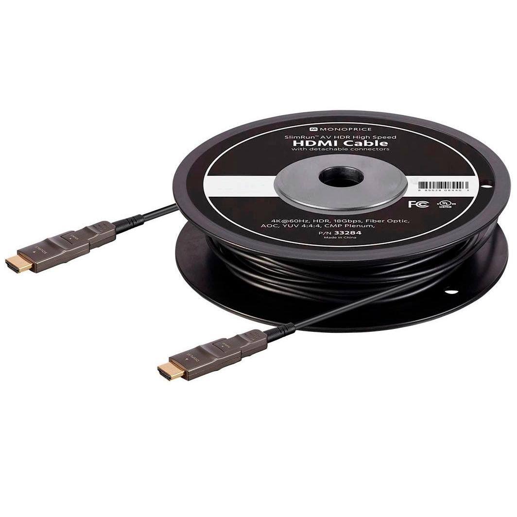 Black HDMI Cable with Detachable Connectors E467335