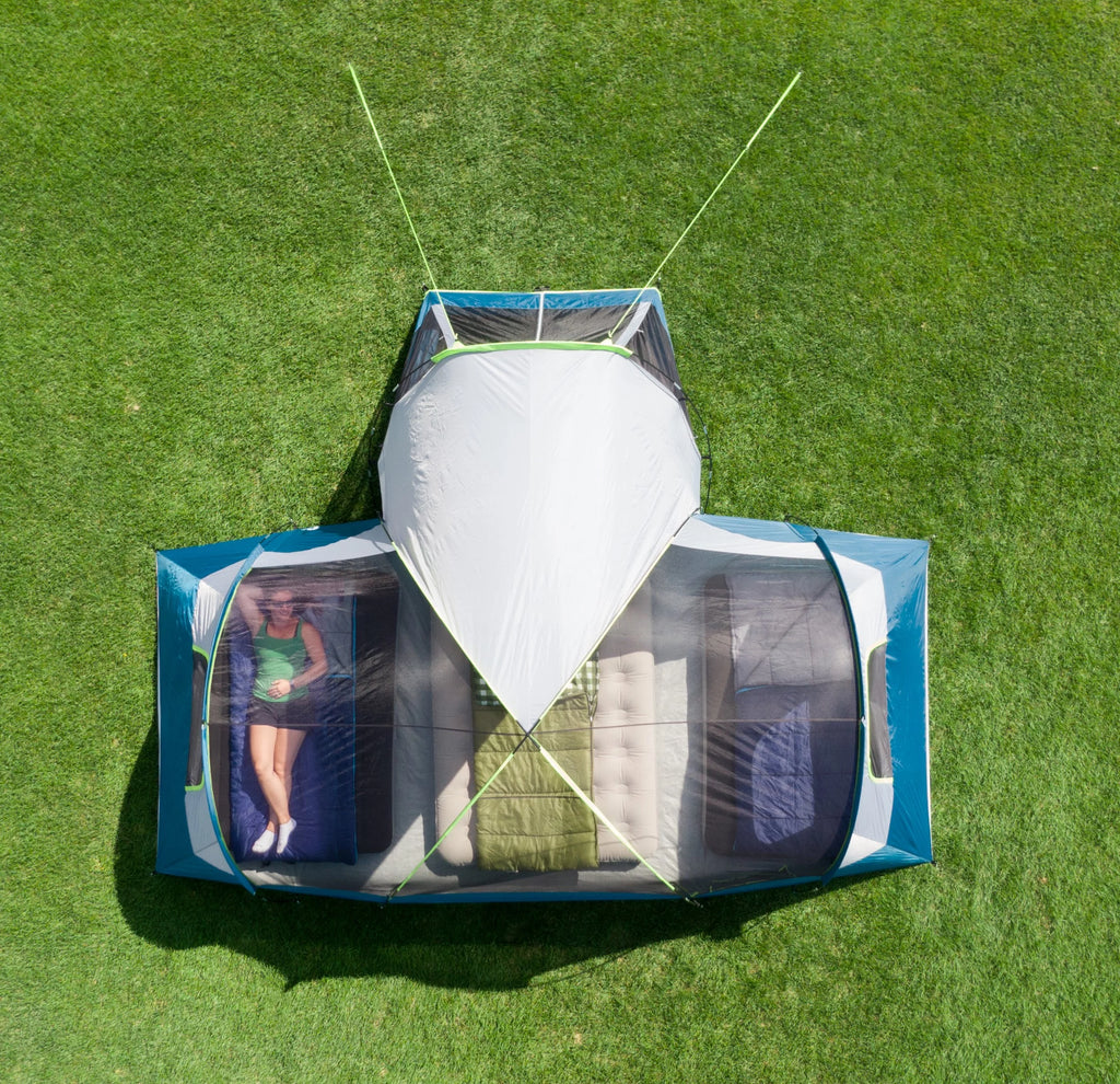 10-Person Modified Dome Tent with Screen Porch J970091