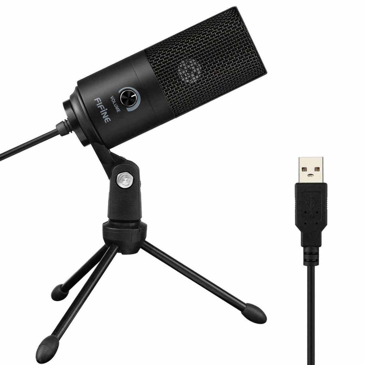 USB Metal Condenser Recording Microphone W1929