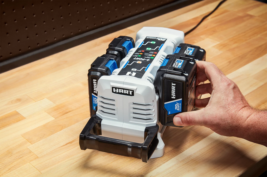 20-Volt Lithium-Ion 4-Port Fast Charger S613844