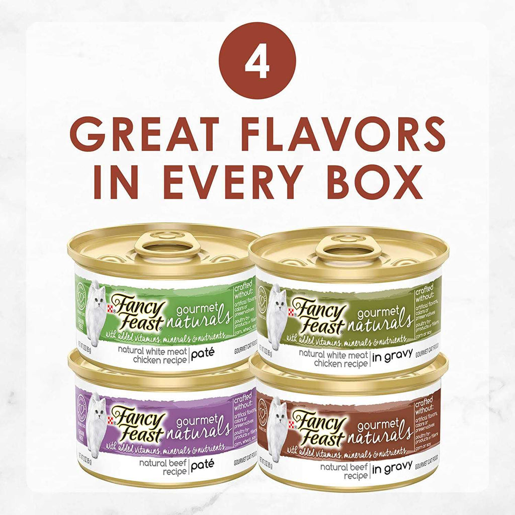 Wet Cat Food Variety Pack Poultry and Beef U7248