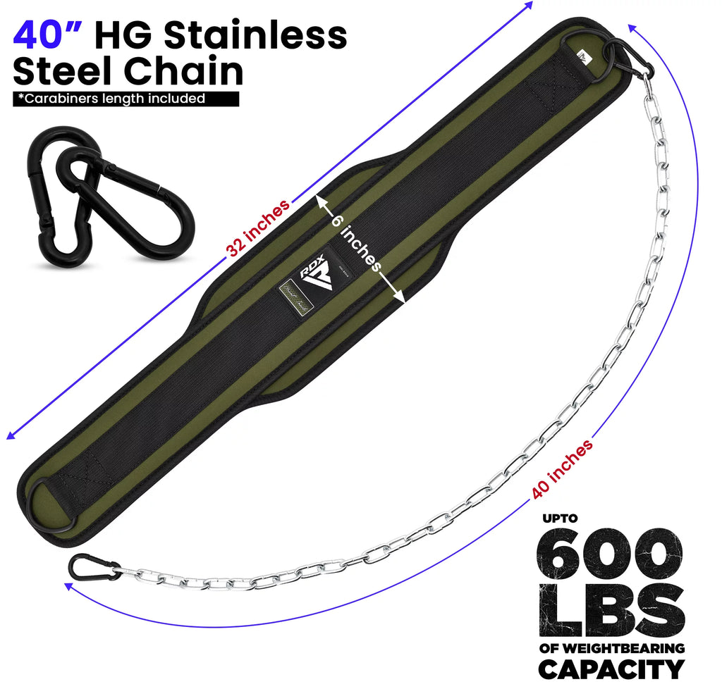 Dipping Belt with Adjustable Steel Chain X776600