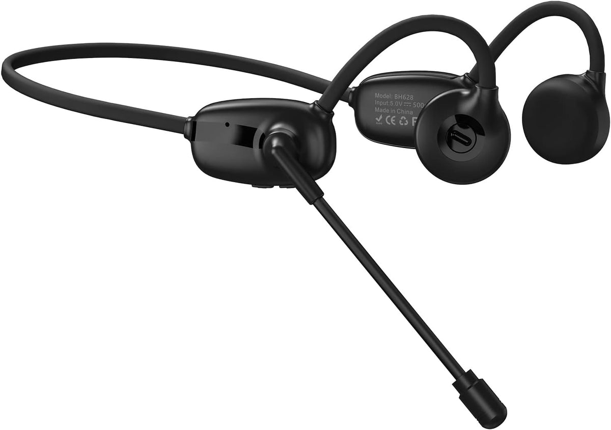 Bluetooth 5.3 Bone Conduction Headphones with Microphone V420