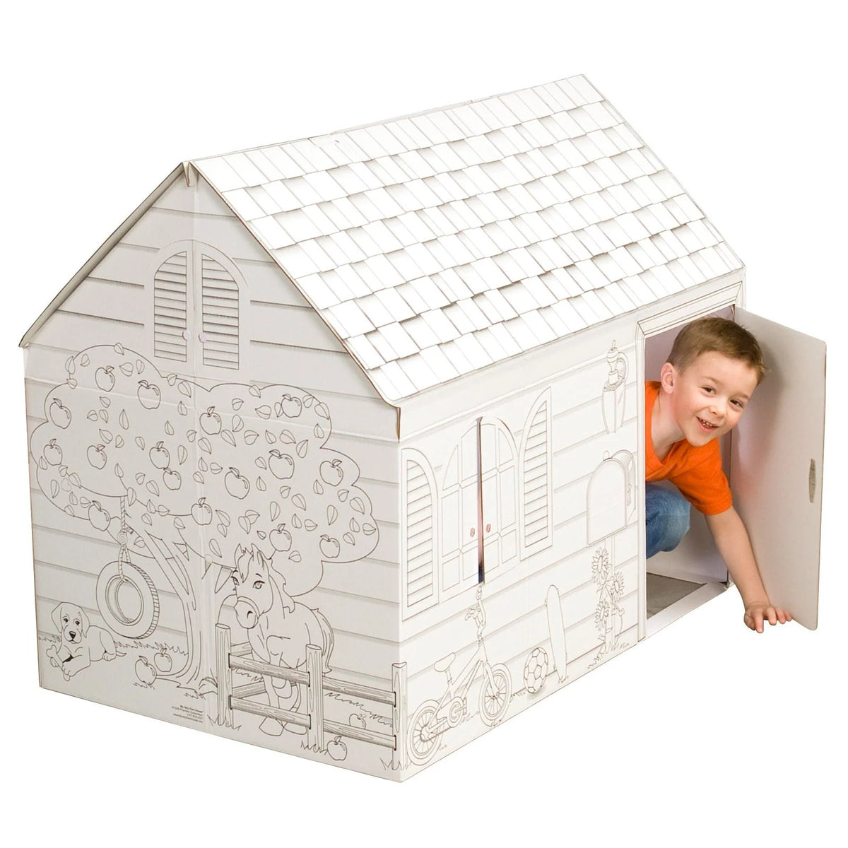 Hide and Seek Playhouse with Washable Markers L91876