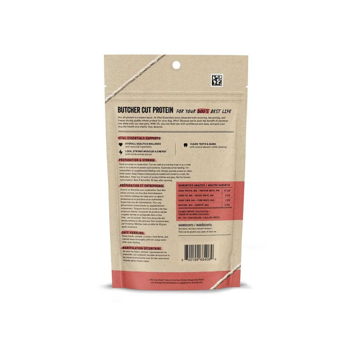 Freeze Dried Chicken Breast Dog Treats U301930