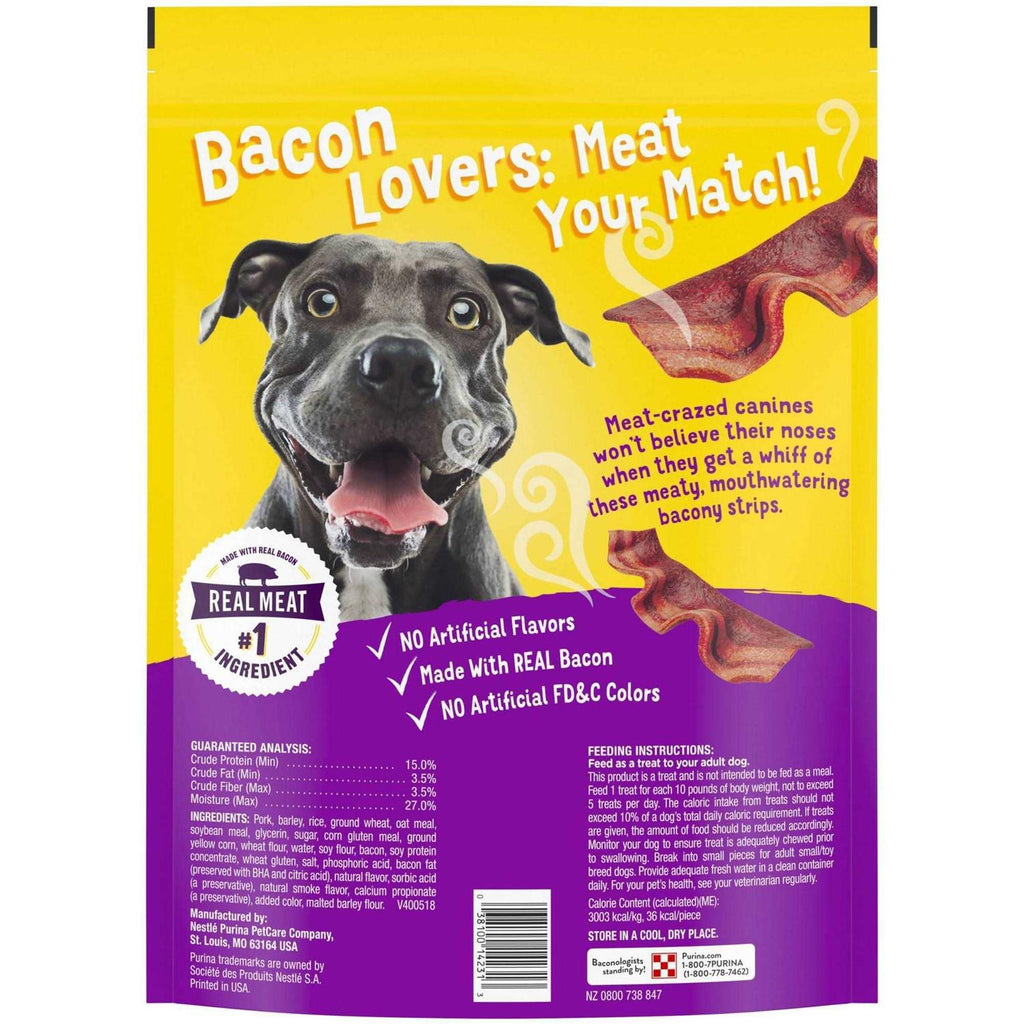 Bacon Strips Dog Treats Q74497