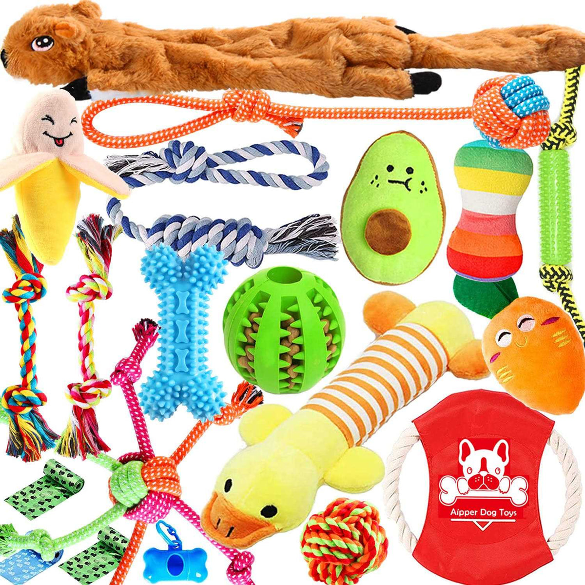 20 Pack Dog Puppy Chew Toys D200207