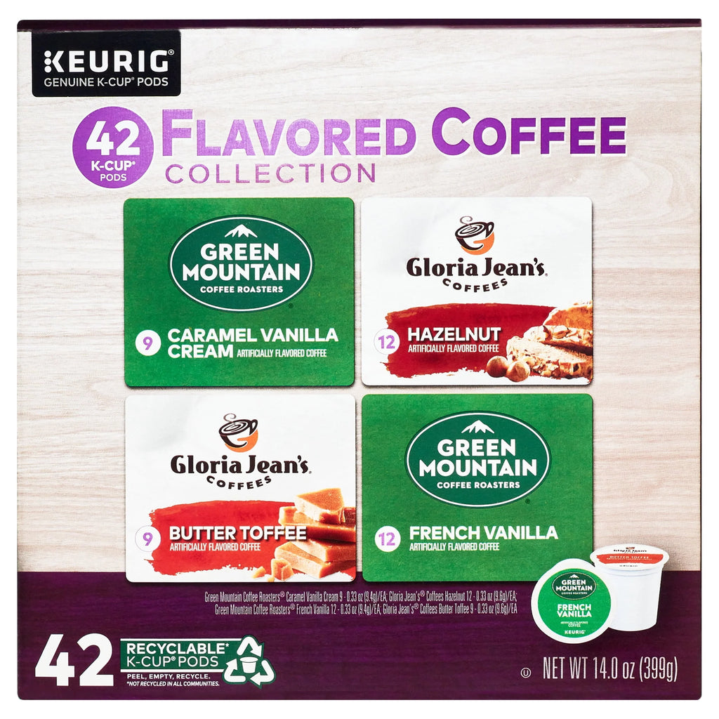 Flavored Variety Coffee K-Cup Pods, 42 Count M6175