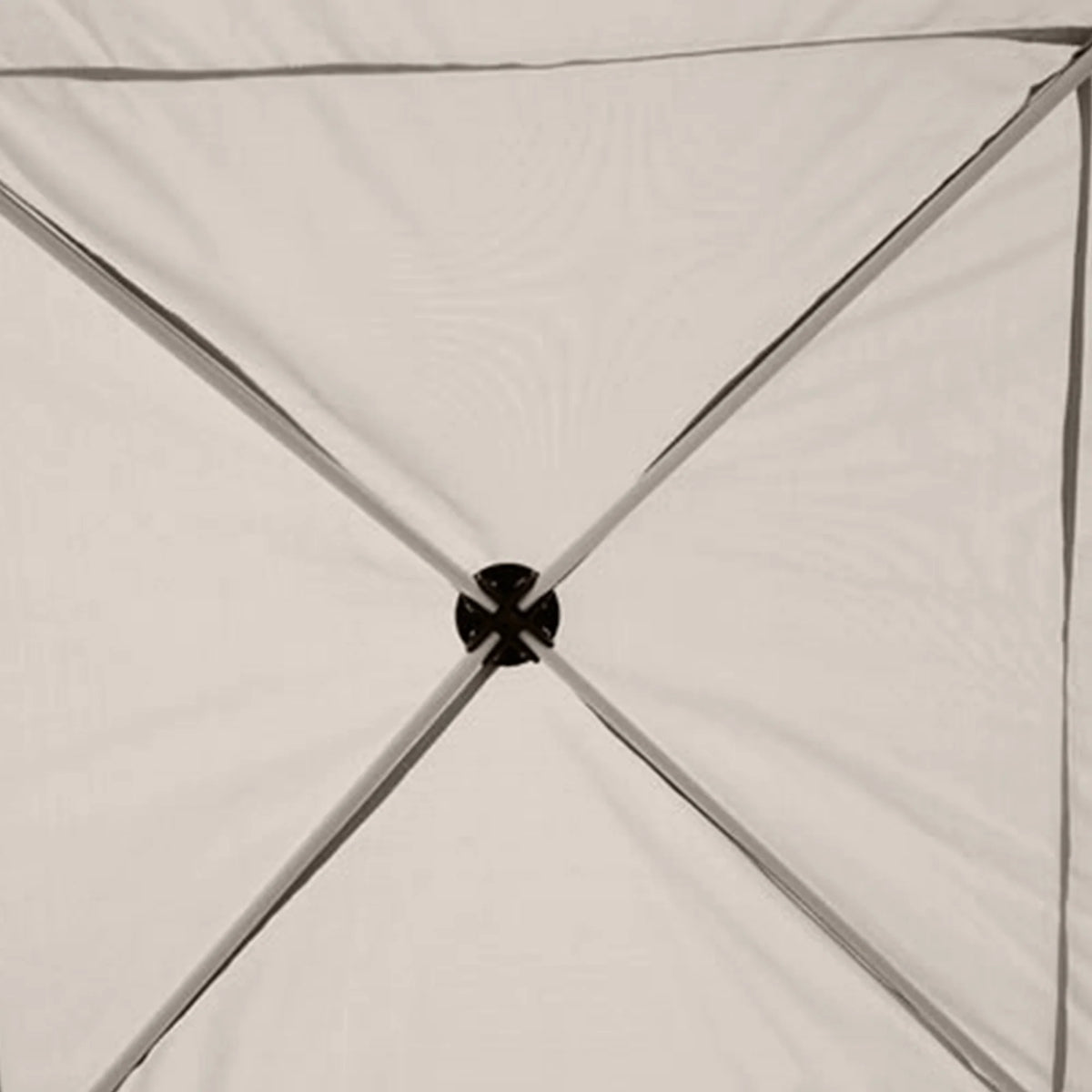 Beige 10' x 10' Pop-up Canopy Tent with Netting C40921