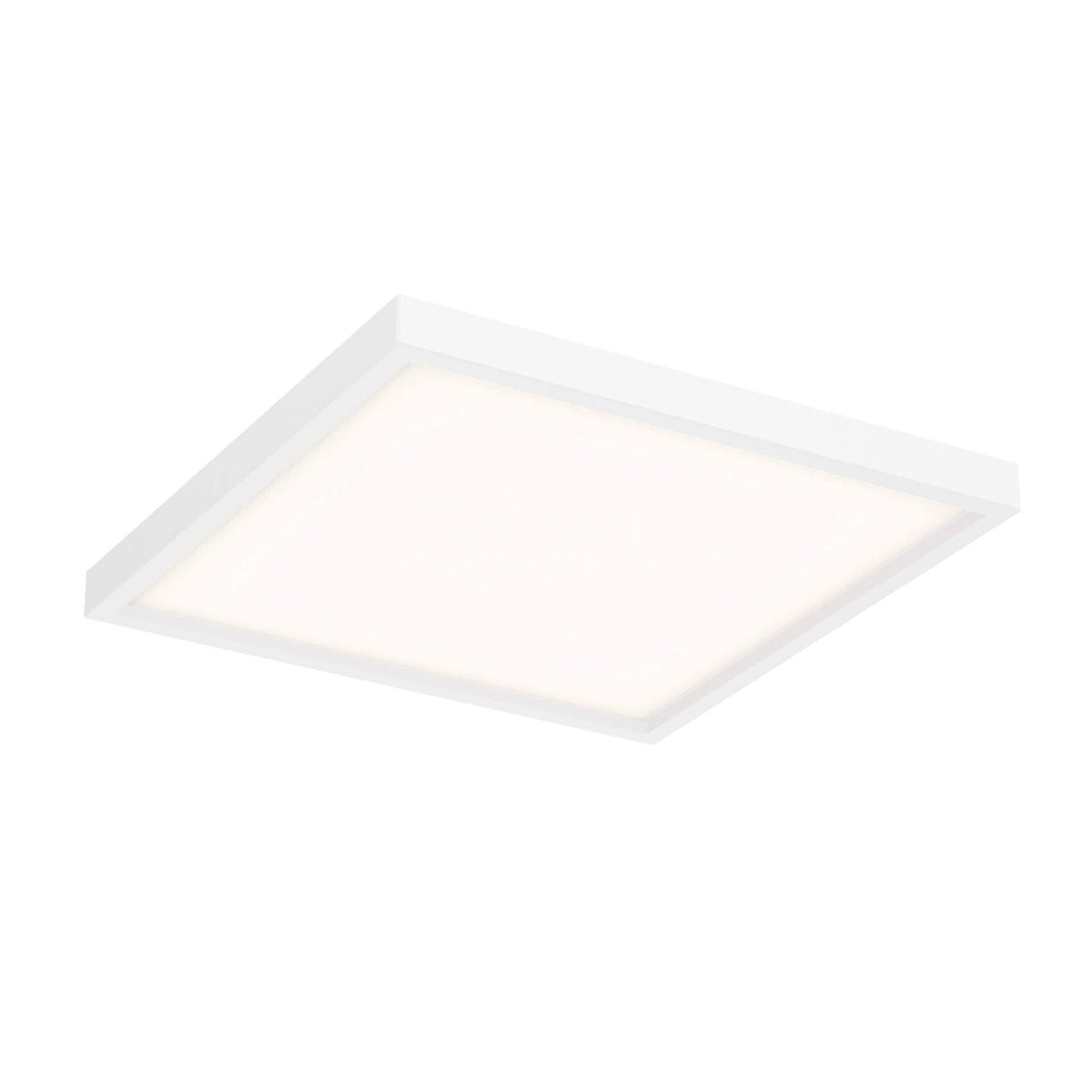 White Slim Square LED Flush Mount P50817