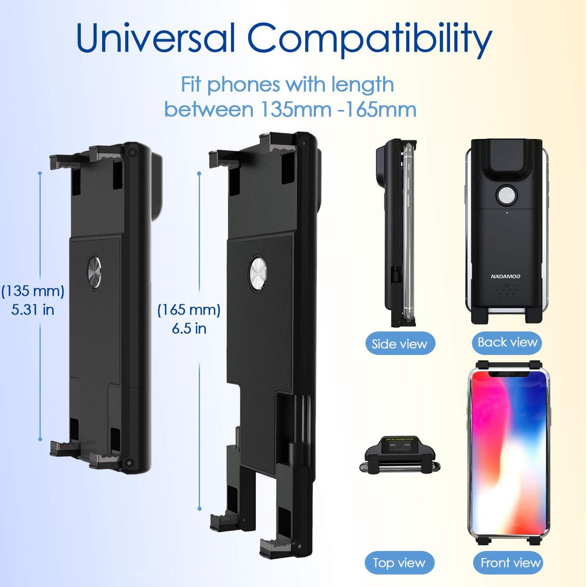 2D Wireless Barcode Scanner with Adjustable Back Clip Z407