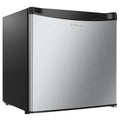 1.7 Cu.ft Mini Fridge with Freezer, Black Compact Refrigerator B3714