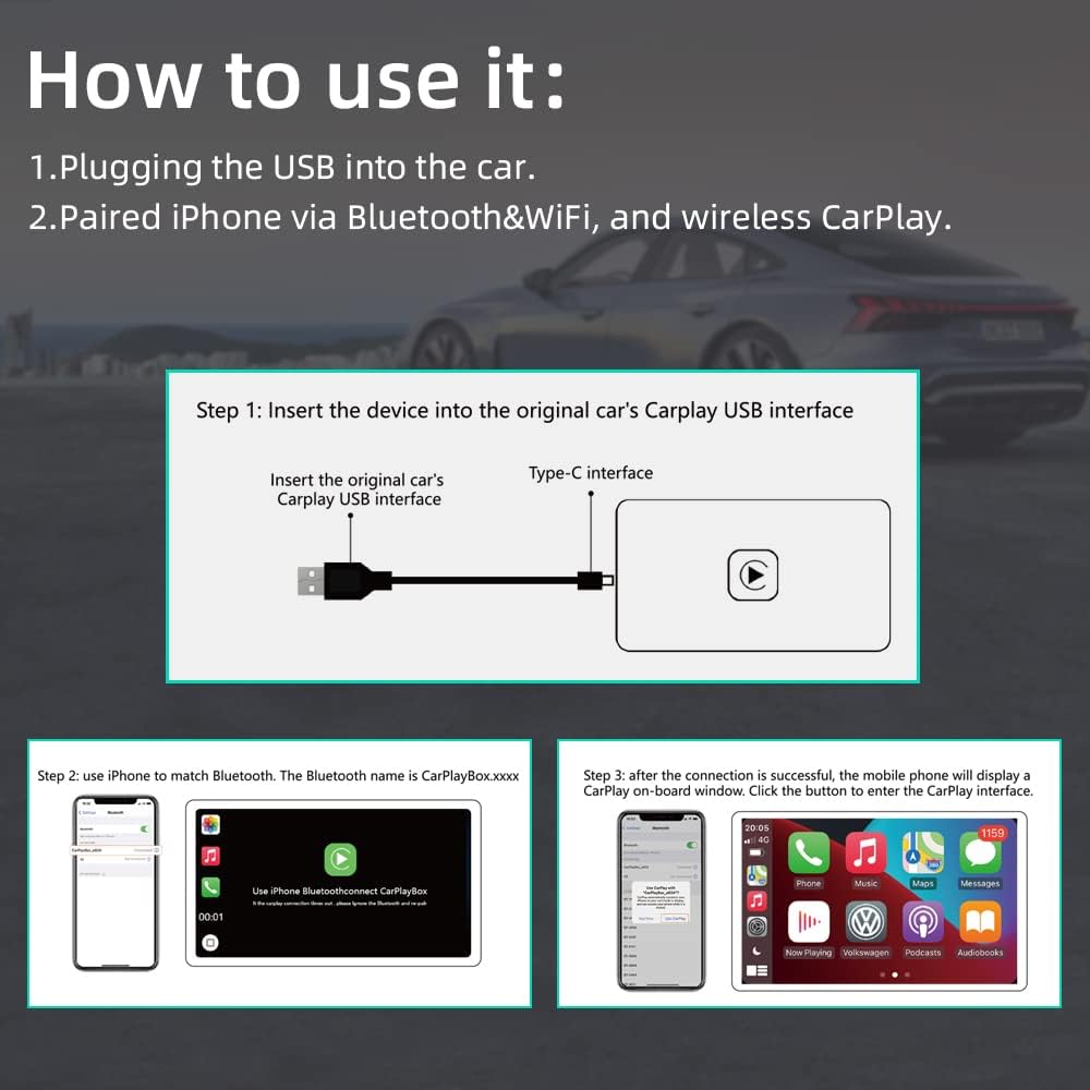 Wireless CarPlay Adapter S93823