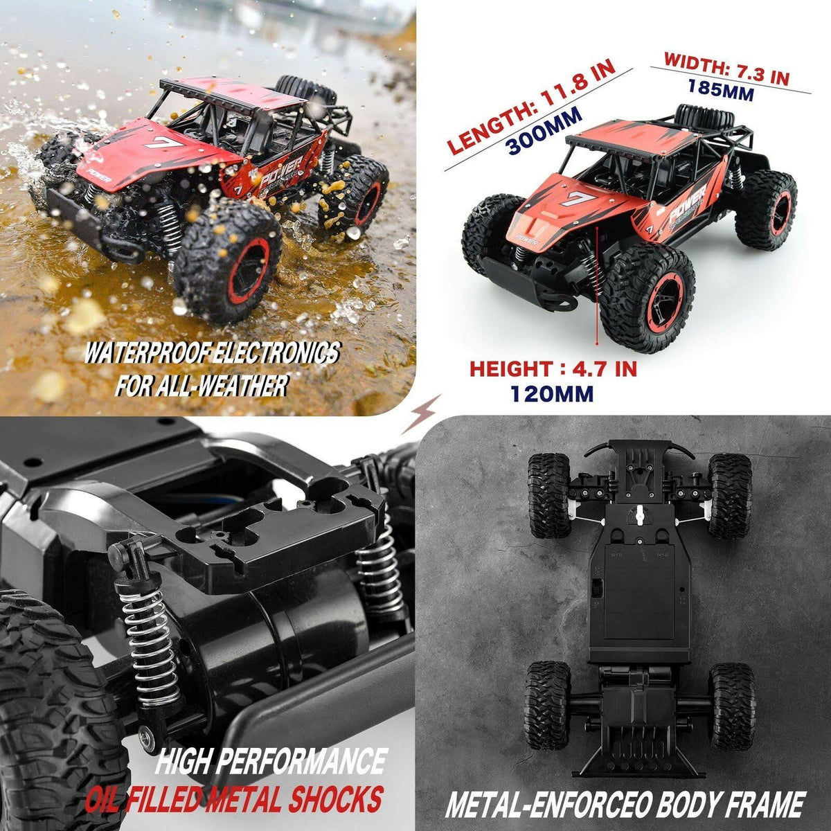 Remote Control Off Road Monster Truck U107691