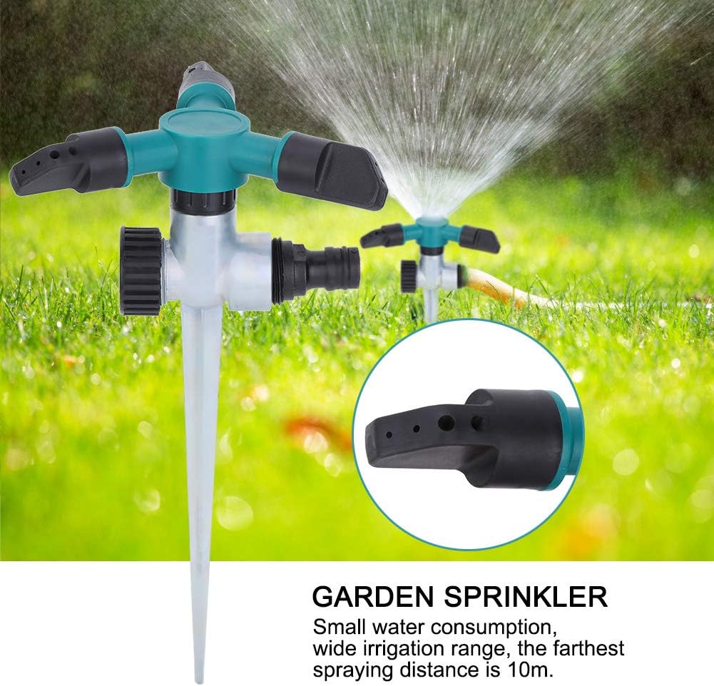 Set of 2 360 Degree Rotating Lawn Sprinkler Z411357