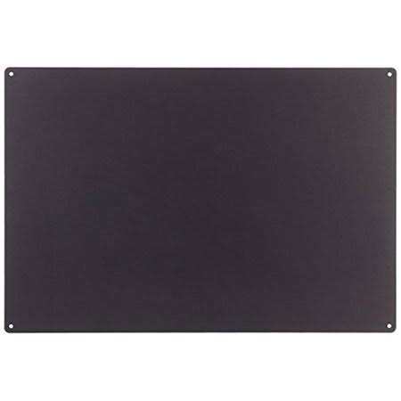 Steel Magnetic Chalkboard 56x38x0.12cm Charcoal Gray F184076
