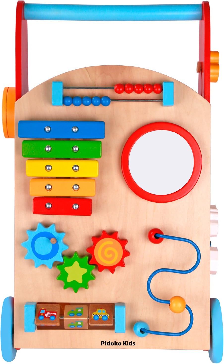 Red Toddler Push Walker W743