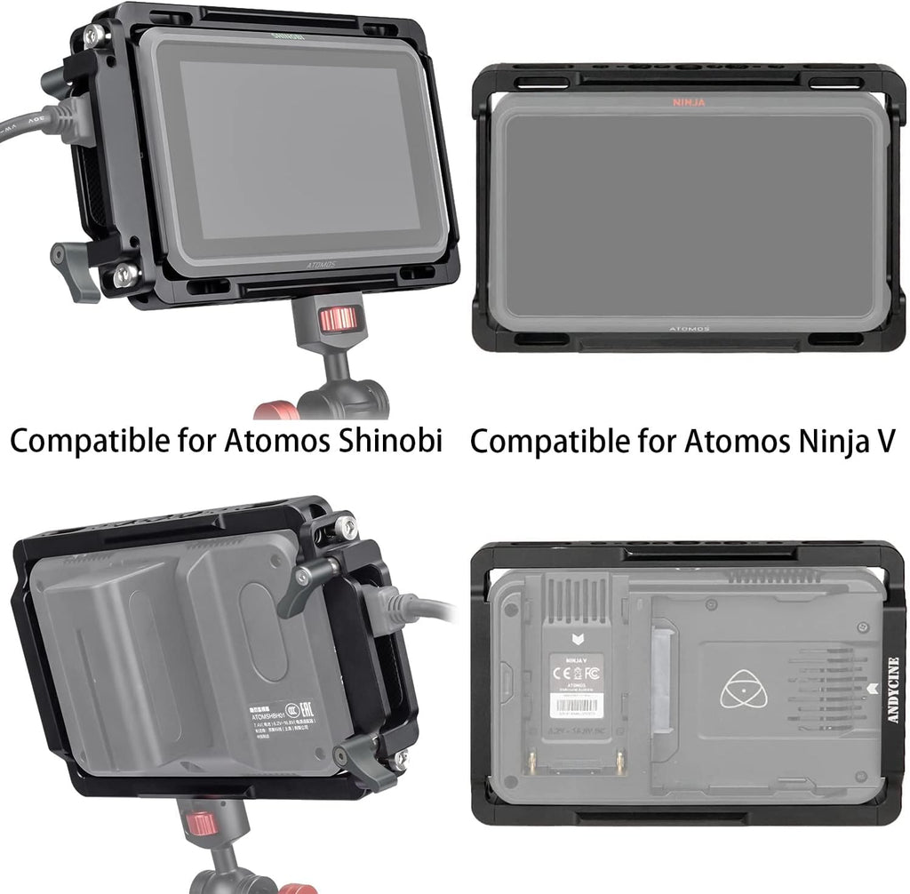 Monitor Cage with Sunhood and HDMI Cable Clamp C98123
