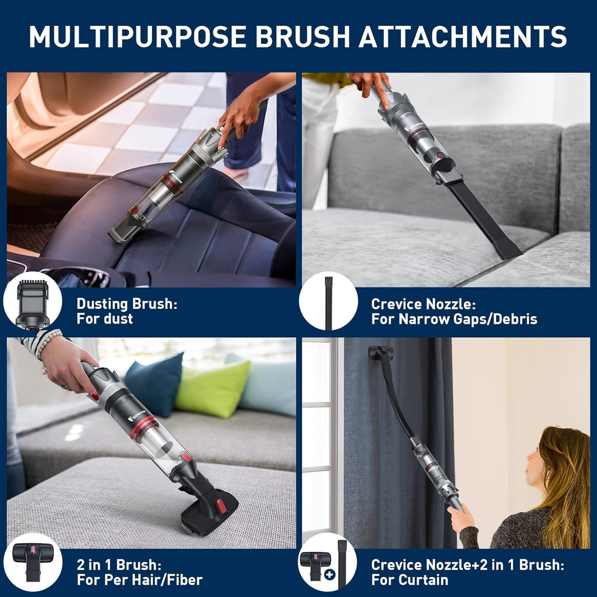 Cordless Portable Handheld Vacuum Cleaner V77319