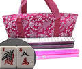 American Mahjong Set with Soft Bag 4 Color Pushers Racks S989