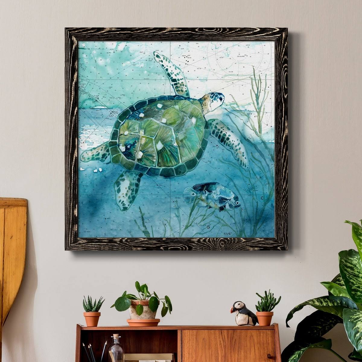 Framed Canvas M2543