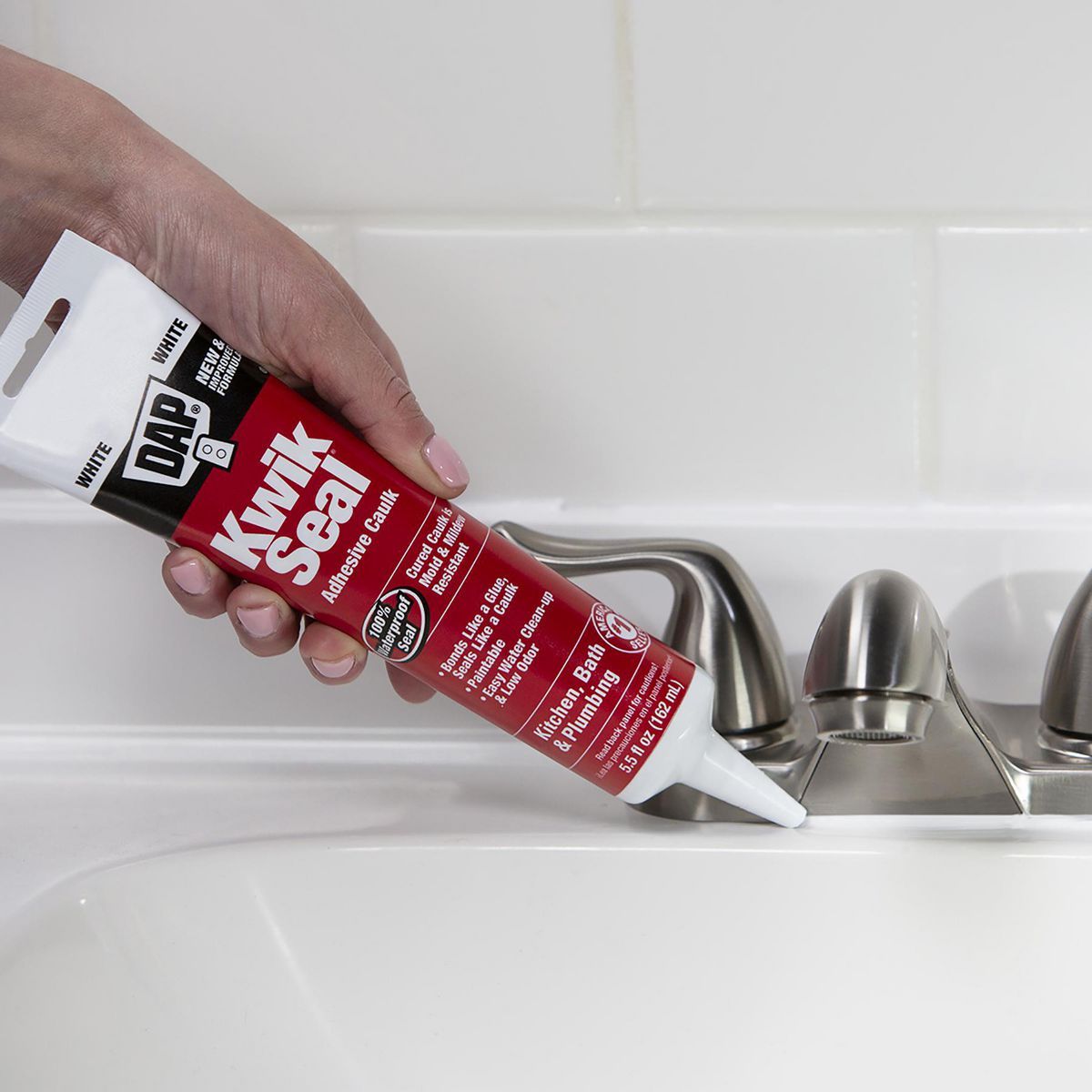 5.5 oz. Tub and Tile Adhesive Caulk H34798