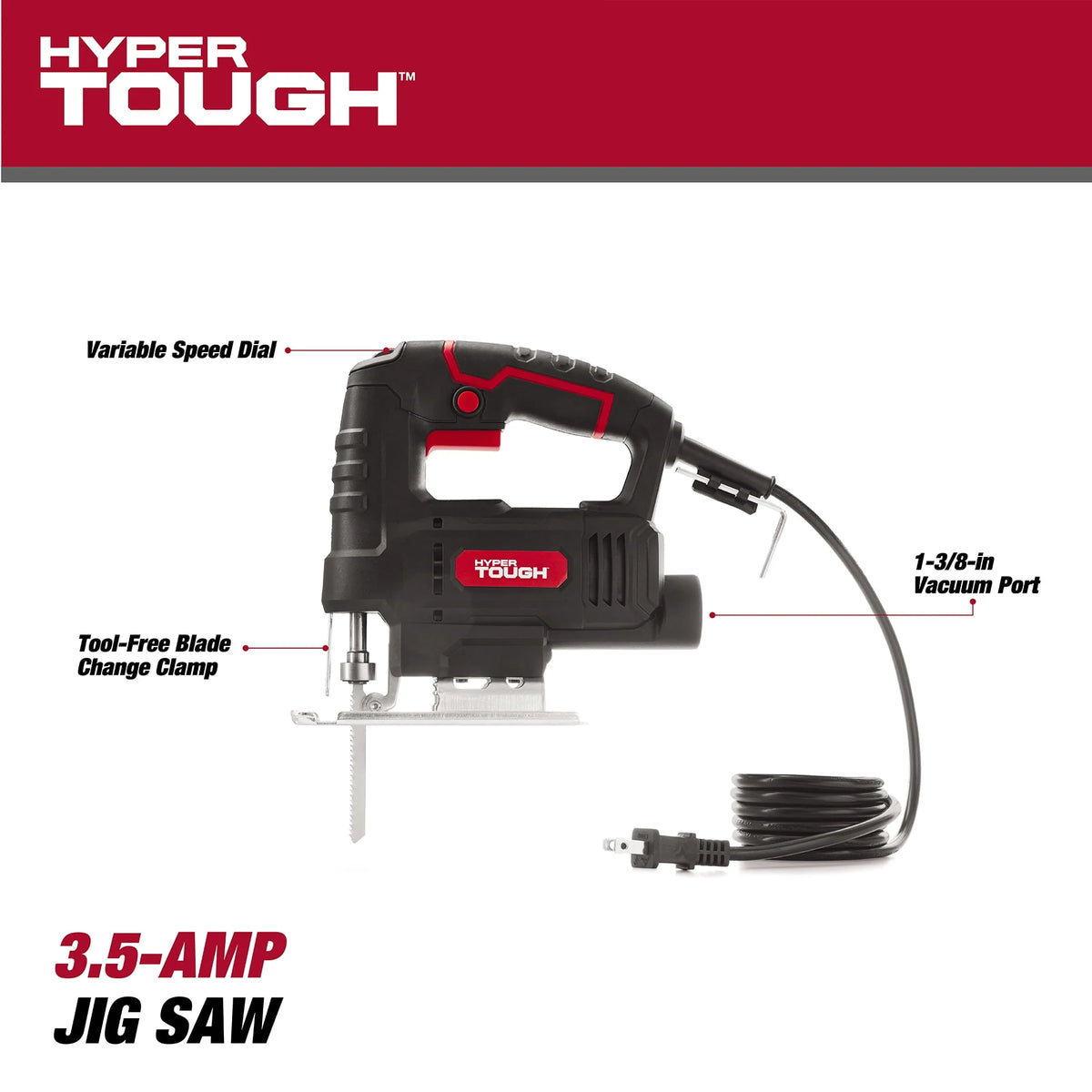 3.5-Amp Corded Jig Saw I7308
